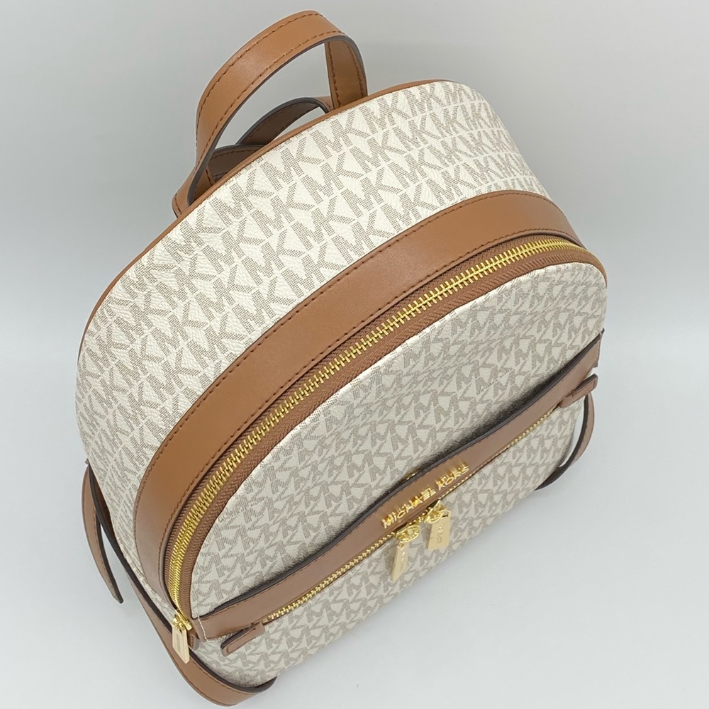 MICHAEL KORS KENLY MEDIUM BACKPACK VANILLA - Picture 6 of 16